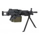 Страйкбольный автомат SA-F249 PARA FLEX™ GATE X-ASR™ Machine Gun Black [SPECNA ARMS]